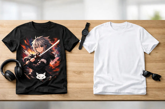 Anime Tees Versus Plain Tees