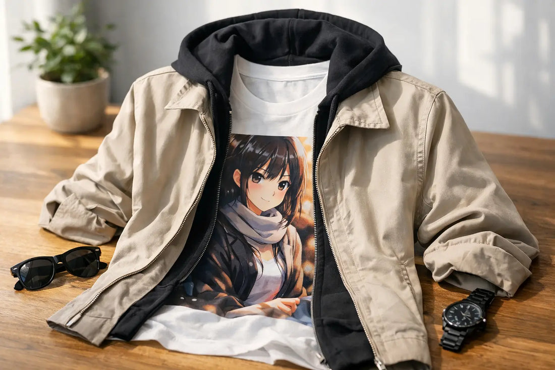 Anime Shirts for Layering That Look Clean