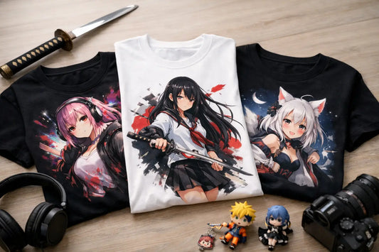 Best Premium Graphic Tees for Anime Style